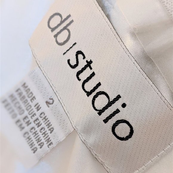 David's Bridal ivory sweetheart chiffon dress - Picture 9 of 9